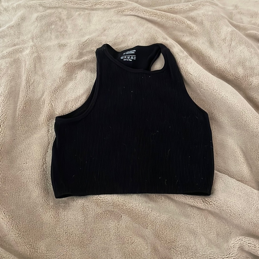 Cropped tank.